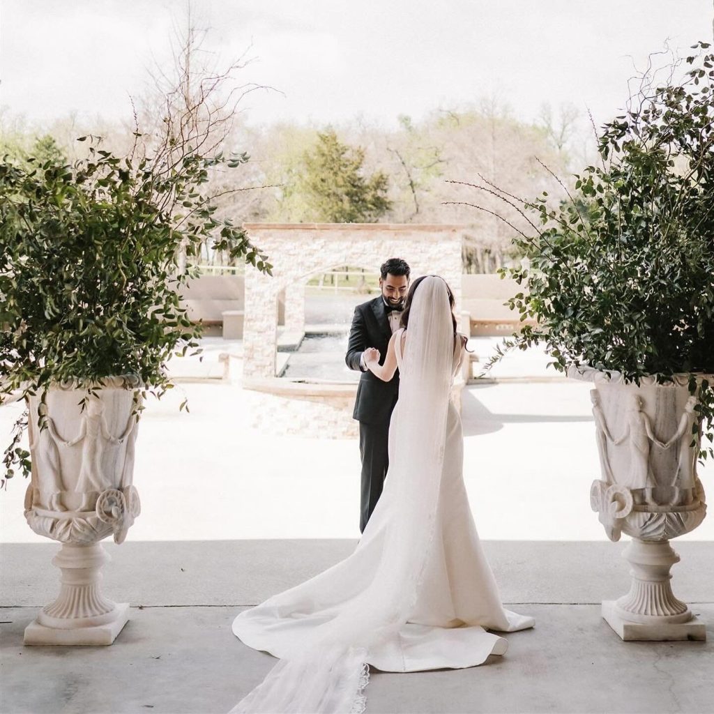 “Mina + Bijan had a Persian wedding start to finish while adding the elegance of a black tie affair with