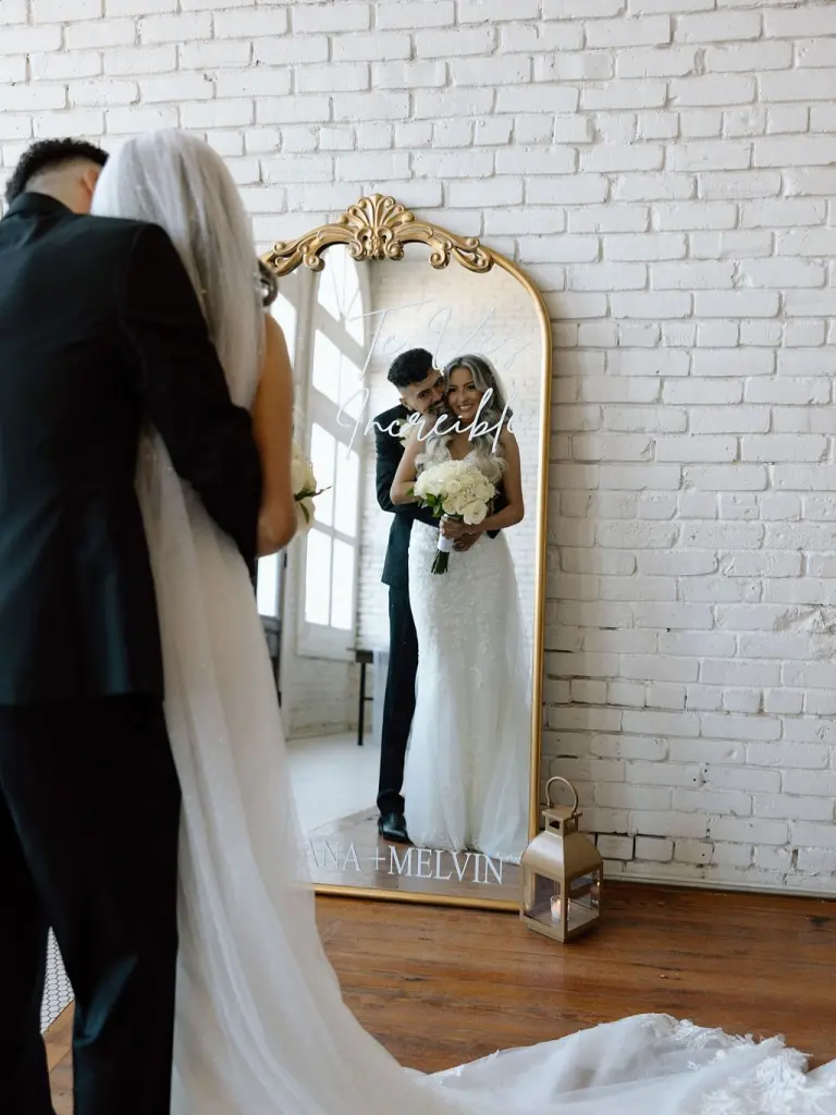 ⁠Adriana and Melvin’s wedding was brought to life by tastefully minimalist, yet deeply romantic decor. With live roses sprinkled throughout