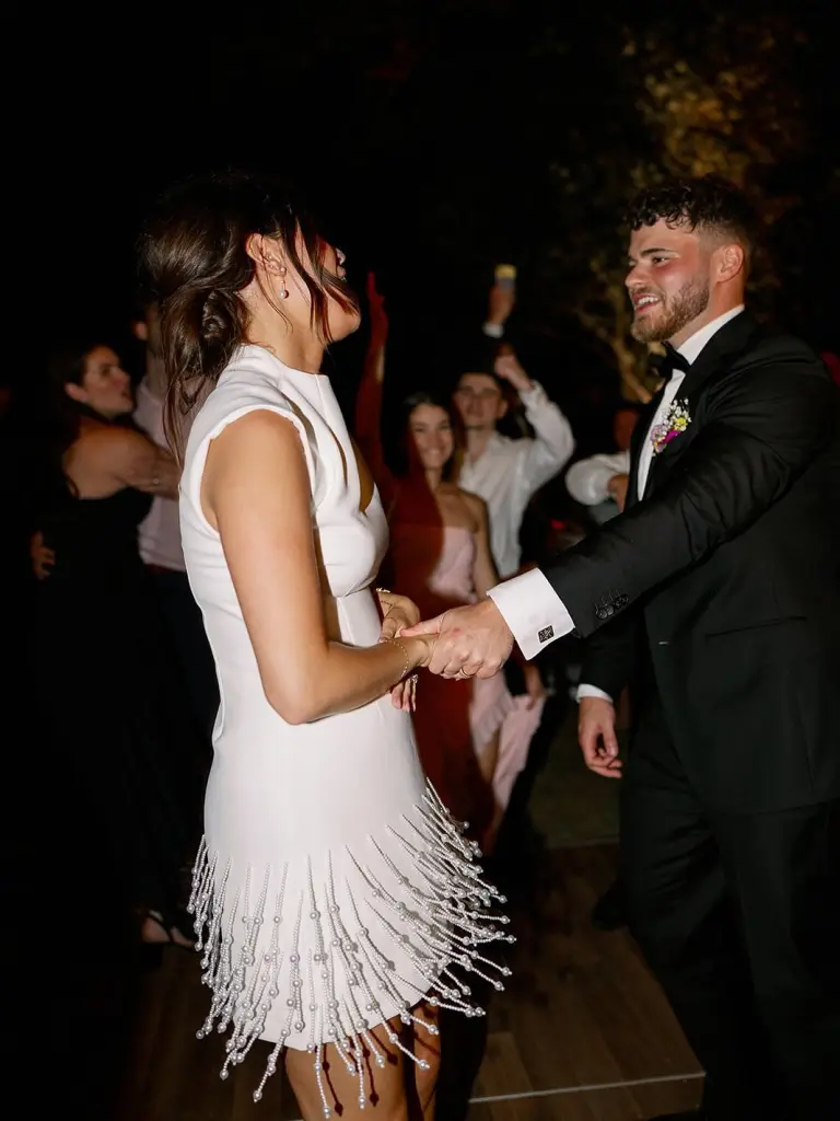 Grace and Michael’s wedding was a beautiful, tear-jerking celebration for everyone in attendance. The groom comes from a large family,