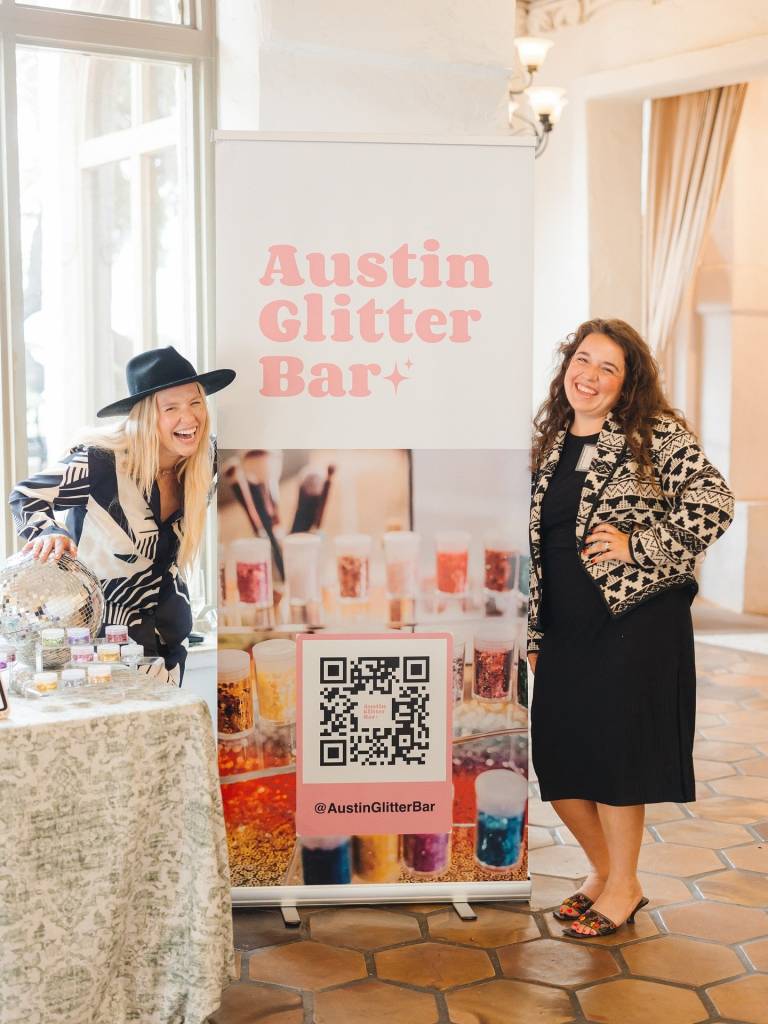 Looking to add a little extra sparkle to your big day? ✨ theglitterbarofficial brings the shimmer—you just bring the party!⁠
