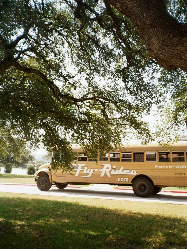 flyridesatx is an Austin favorite for getting around town — and the perfect choice for your wedding day transportation! Let