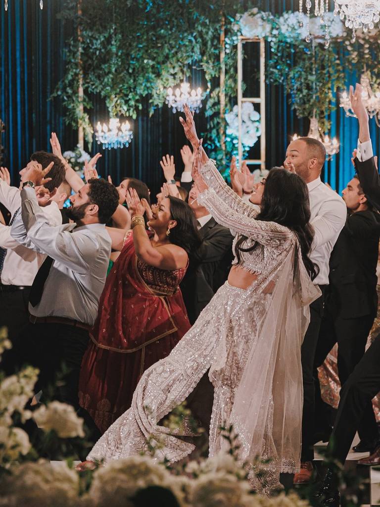 There’s never a dull moment at the fairmontatx! Their ballrooms provide ample space for epic celebrations like Surabhi + Archit’s