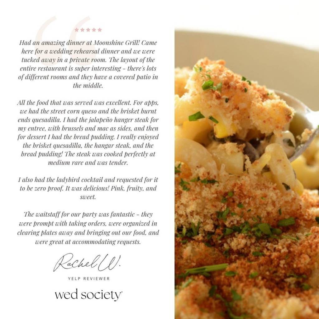 Nothing but raving reviews for moonshine_atx! From their delicious bites to their southern hospitality, what’s not to love?⁠ 🥕 •⁠