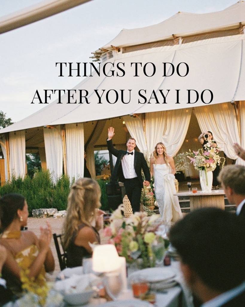 You’ll want to save this post for after you say “I Do!” •⁠ •⁠ Wed Society | Austin FEATURED vendors:⁠