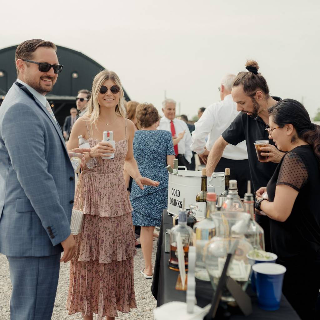 Looking for dependable bar and event staff? swisheventsatx specializes in delivering exceptional service.⁠ 🍷 •⁠ •⁠ Wed Society | Austin