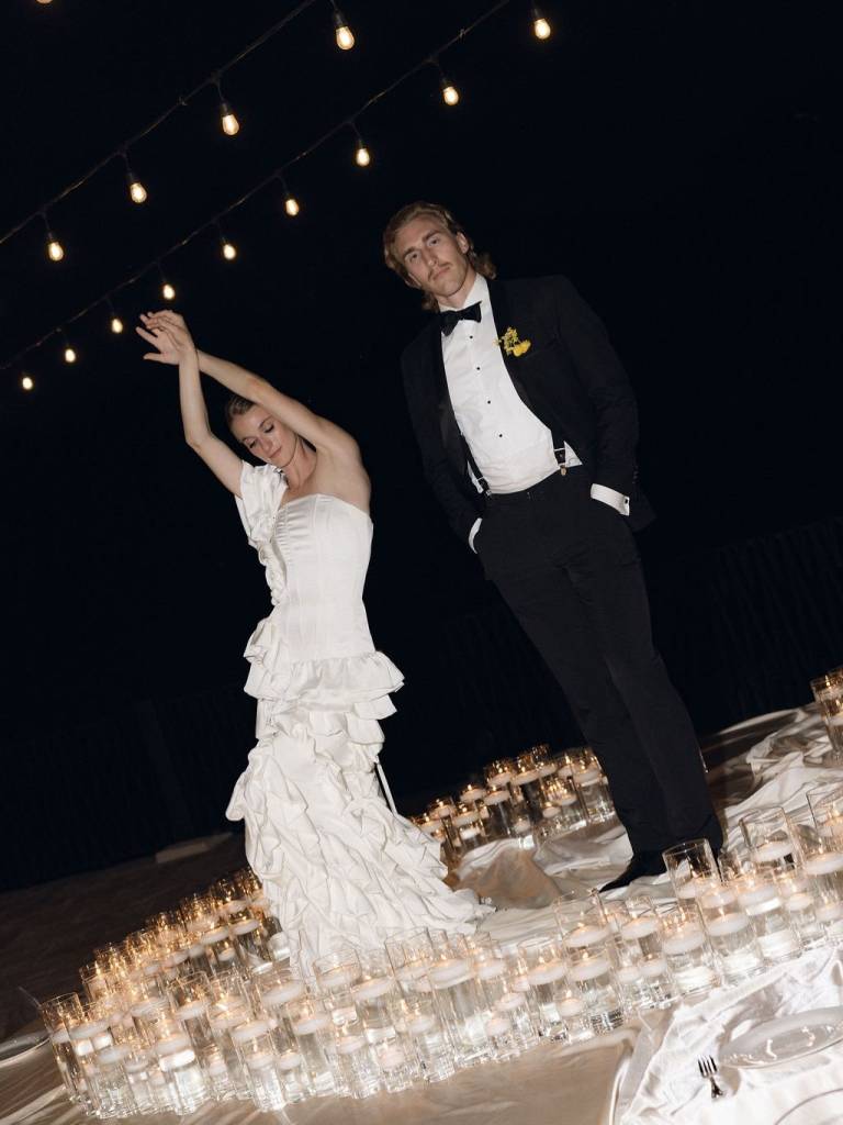 Mustard yellow adds an iconic, warm pop of color to any wedding. Whether it’s in your florals or woven into