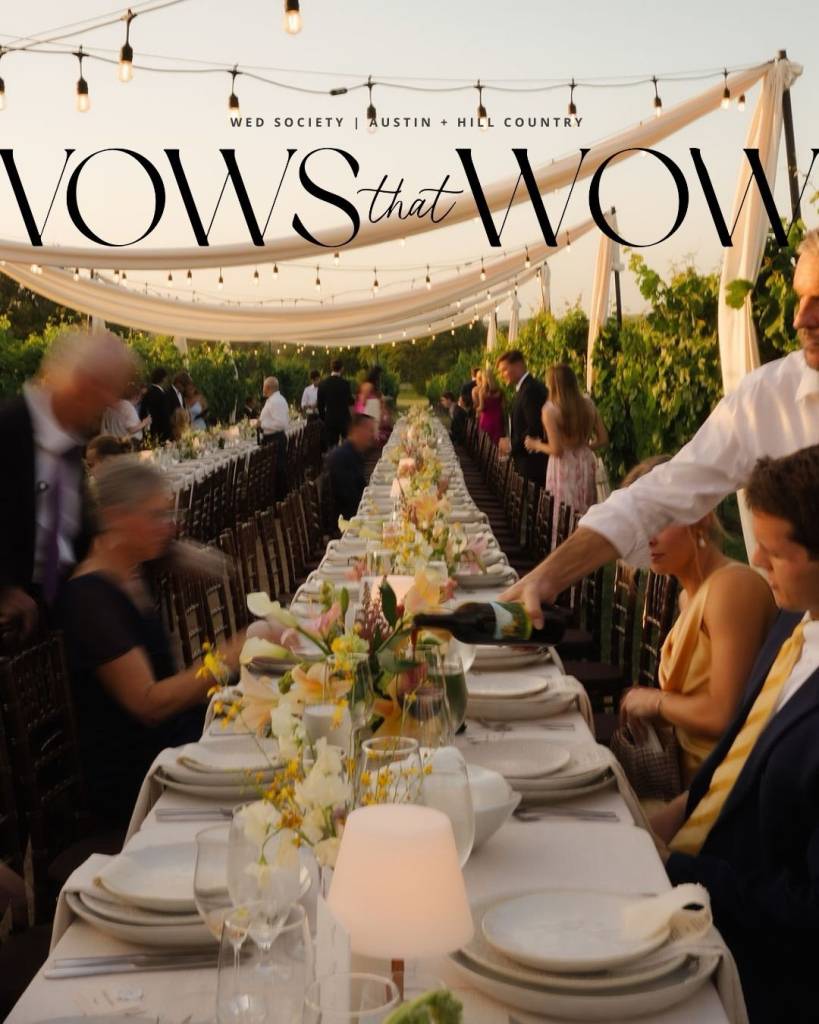 VOWS THAT WOW // SPECIAL FEATURE⁠ Olivia and Calvin’s wedding was a stunning blend of refined sophistication and natural beauty,