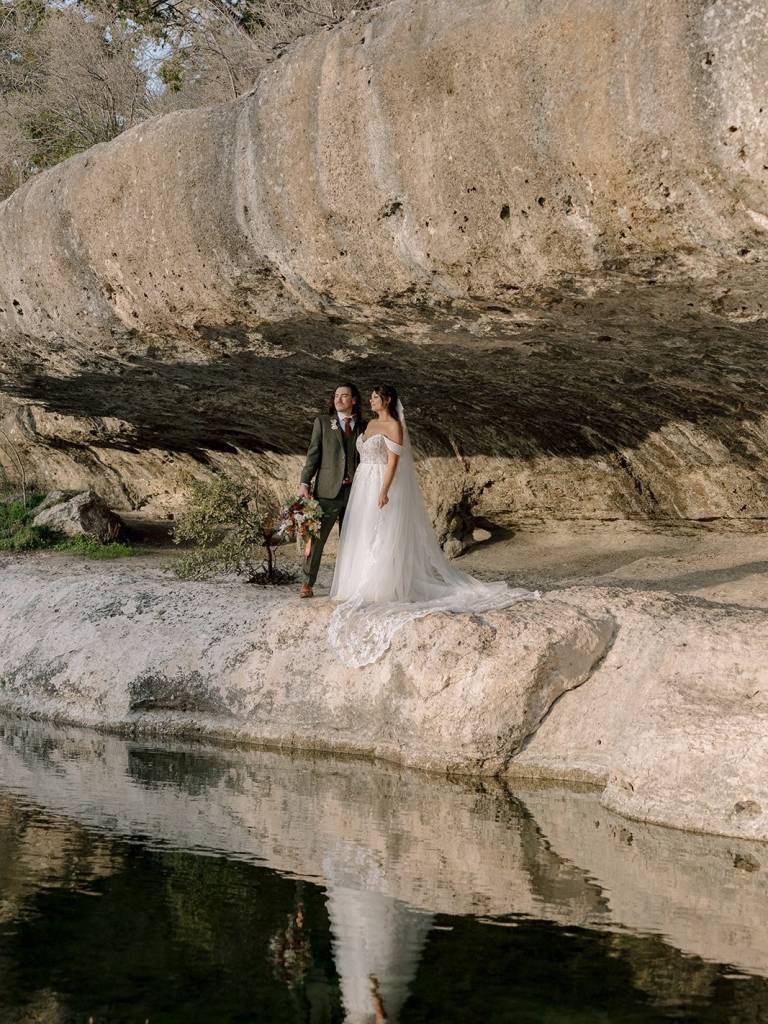 Magen and Daniel’s wedding day was overflowing with love, joy, and the best surprises. One of our favorite details? A