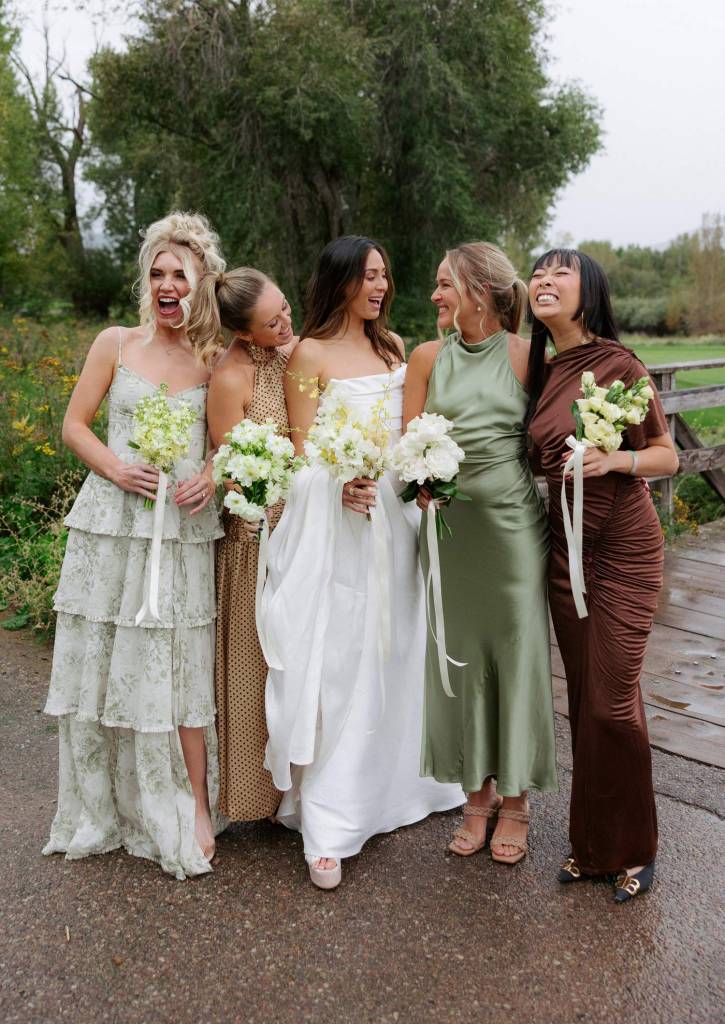 Top Wedding Trend: Mismatch Bridesmaid Dresses