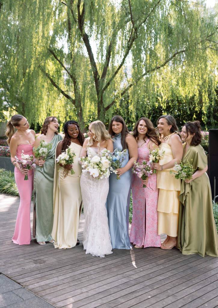 Top Wedding Trend: Mismatch Bridesmaid Dresses