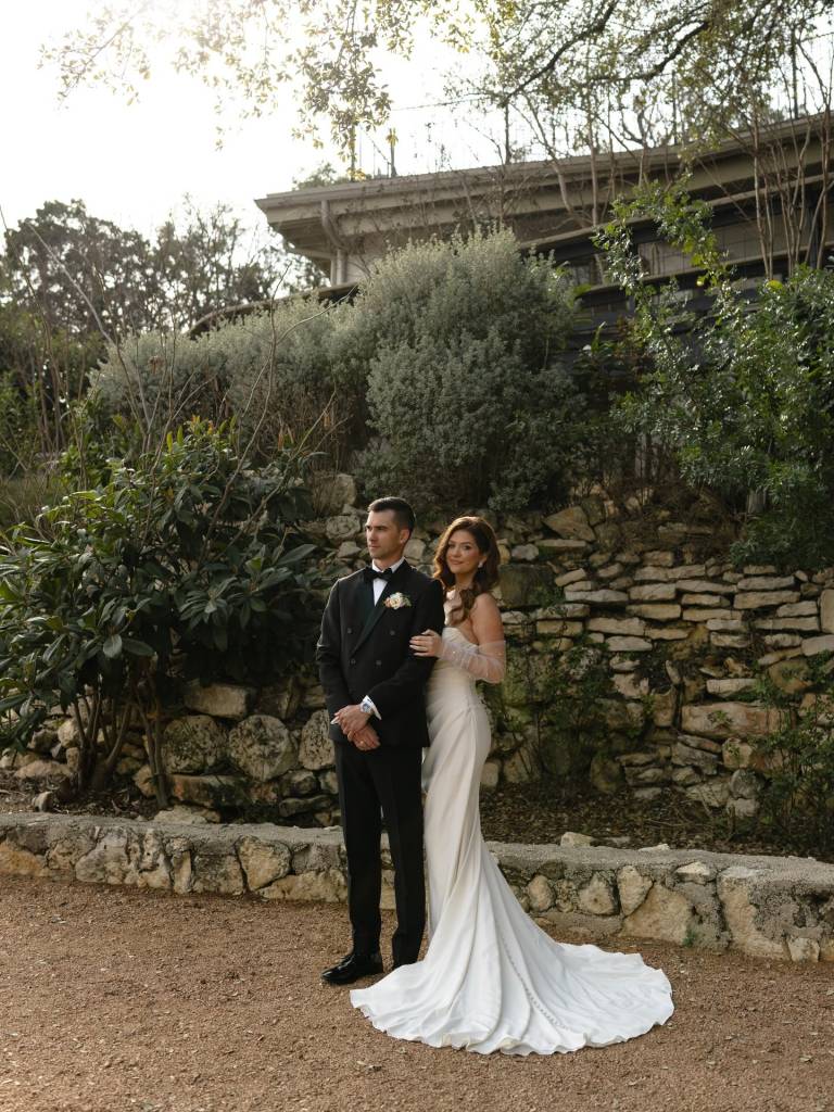 ⁠Rachael and Mitchell Krenek’s wedding at thevillaantonia was a vibrant, European-inspired celebration set against stunning Hill Country views. Natural stone